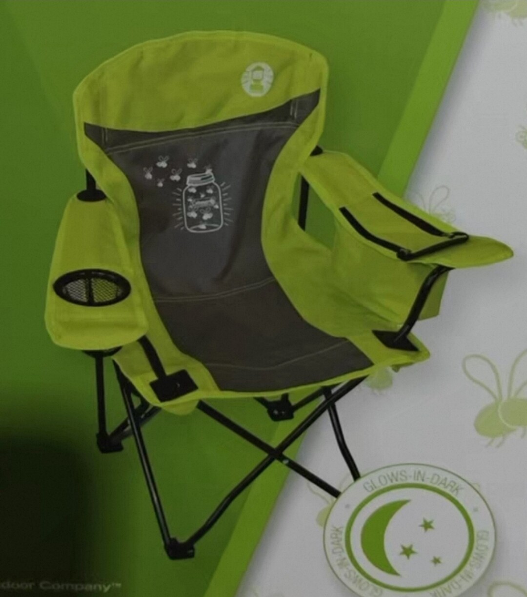 Coleman儿童折叠椅户外露营便携式折叠月亮椅钓鱼椅沙滩椅野餐椅