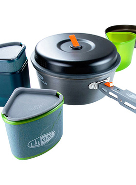 户外多人套锅GSI Outdoors Pinnacle Backpacker Cookware Set