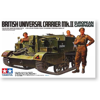 田宫坦克模型 1/35 英国 布伦MK.Ⅱ轻型装甲车 35175 现货