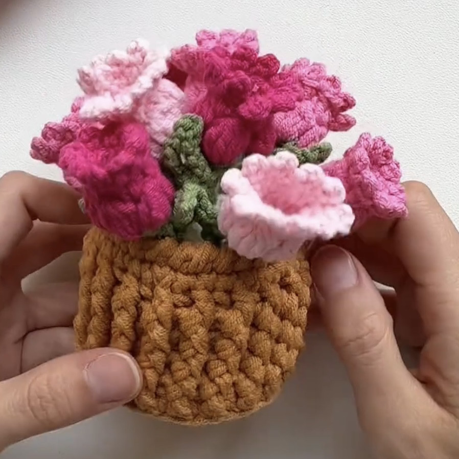 手工编织diy材料包毛线钩针花朵杯垫铃兰杯垫编织迷你玫瑰花束,服饰配件/皮带/帽子/围巾,DIY编织材料包,淘宝优惠券,粉丝福利购,淘宝优惠卷