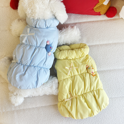 秋冬季宠物衣服小狗狗比熊马尔济斯博美泰迪2025新款猫咪服装马甲