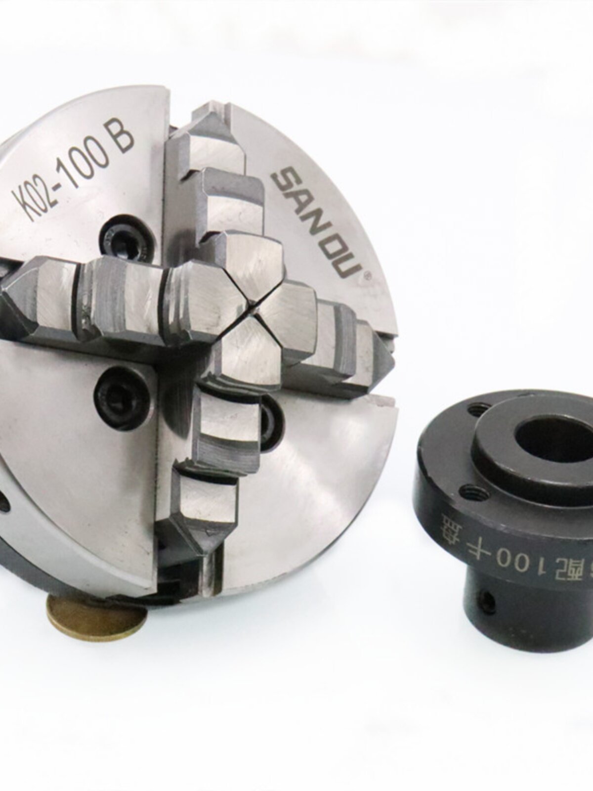 卡微型迷你手紧卡盘k 01 63k0250小型家用木工佛珠螺纹三爪盘