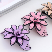 Xin Sun flower Barrette clip of beautiful Korean rhinestones hair jewelry