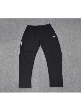 MIX家   欧美系 男装休闲速干长裤 黑色卡黄其