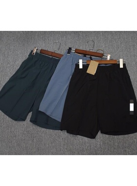 MIX家  欧美系  男款运动速干5分裤 黑色墨绿浅蓝