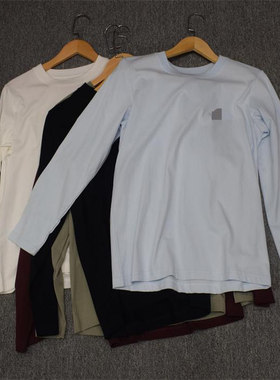 MIX家 欧美系 男女款纯棉圆领休闲打底长袖  5色