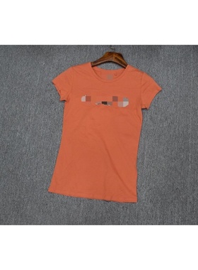 MIX家  欧美系 女装休闲修身短袖  黑色橙色