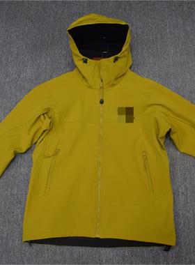 MIX家 欧美系 男女款软壳款冲锋风衣 黄色黑色