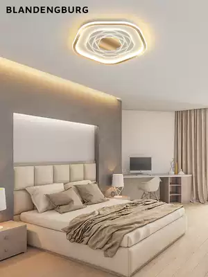 Nordic ultra-thin ceiling light led modern simple creative light luxury home Flower study lighting bedroom Net red light