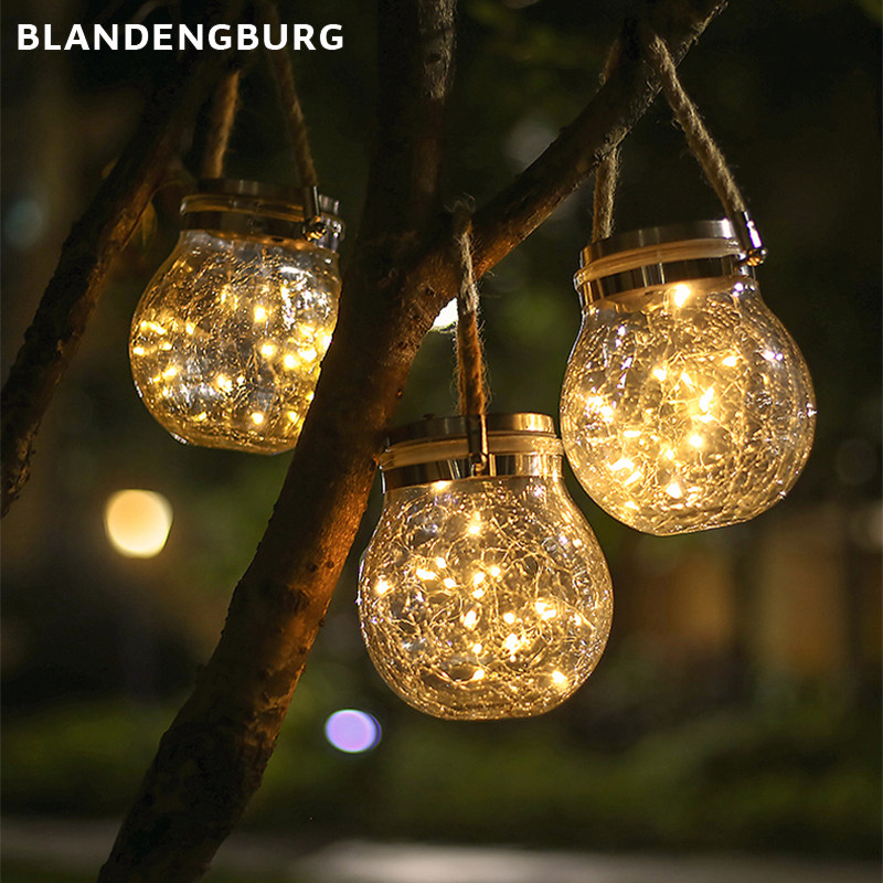 阳台灯饰网红太阳能户外灯院子庭院防水挂灯别墅景观花园室外吊灯