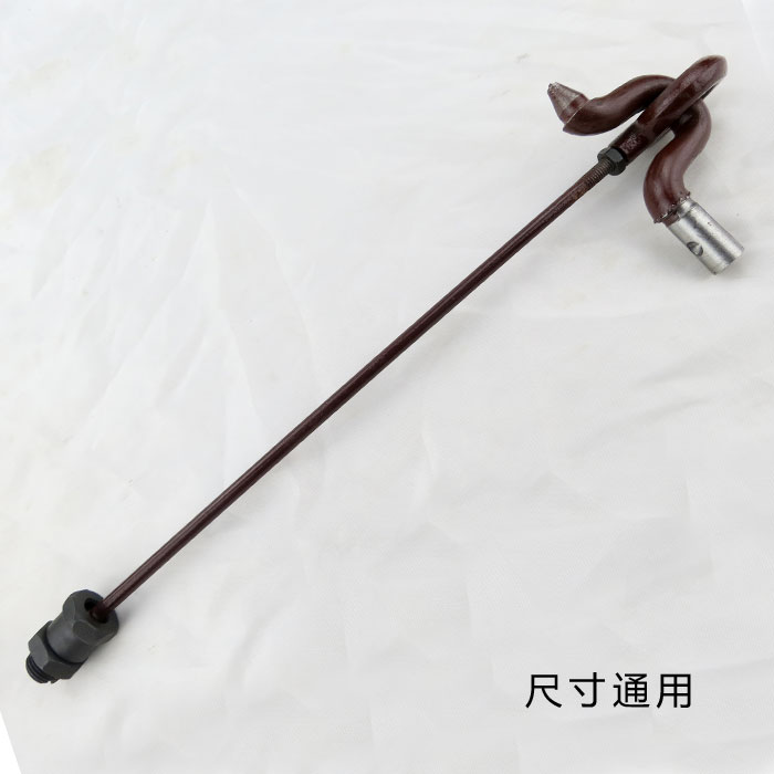 老式缝纫机配件脚踏连杆 钢珠杆头 脚踏杆子 传动杆 脚踏杆连接杆