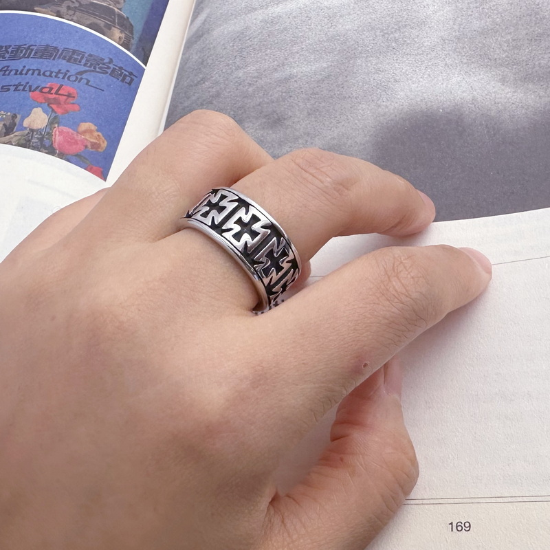 十字架戒指男女潮高街朋克风