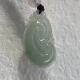 缅甸天然翡翠A货吊坠晴底色白冰起胶福瓜葫芦叶子佛公如意挂件