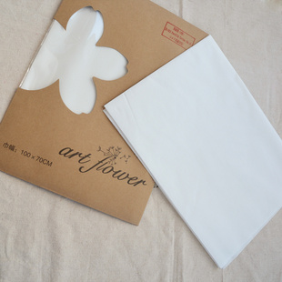 已上浆 Art 纯色缎布烫花器DIY布料高端绢花材料 真丝棉 flower