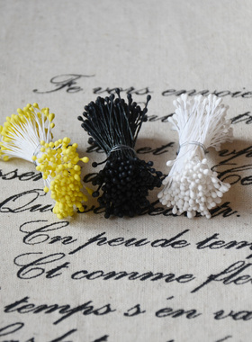 Art flower手工DIY材料 素玉石膏花心 花芯布艺花烫花器专用