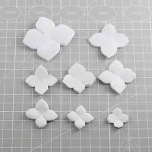 绣球 机裁小花片 烫花器布花配套材料 50片