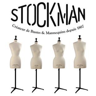 法国手工定制STOCKMAN女士男士半身立裁人台女装高定服装打板模特