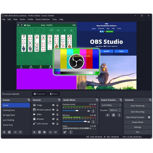 obs studio直播登录验证绿幕抠图抖音视频号小红书推流插件开发