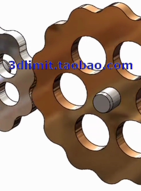 Solidworks摆线齿轮设计制作视频教程Proe FreeCAD UGNX CREO教程