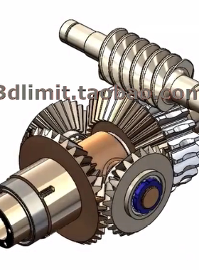 Solidworks蜗轮蜗杆设计制作视频教程Proe FreeCAD UGNX CREO动画