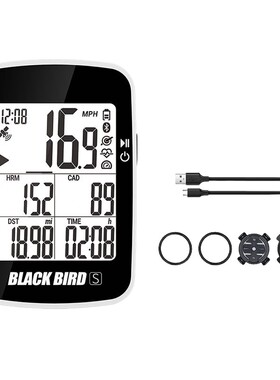 跨境专用黑鸟GPS码表BB16S国际版自行车公路车蓝牙里程表英文码表