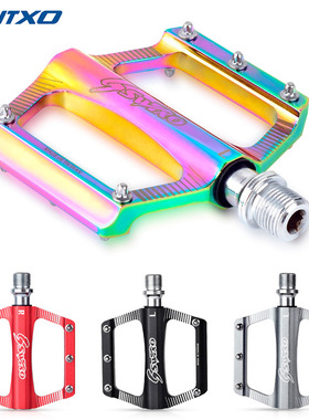SWTXO跨境自行车培林小脚踏公路车铝合金脚蹬防滑自润DU轴承踏板