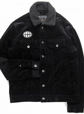 DEUS Mikey Oversized Trucker 木村同款灯芯绒加厚工装夹克外套