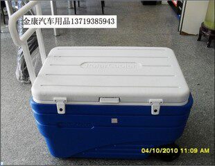 96L升保温箱 冰桶 钓鱼箱72小时保温冰箱 户外野营冰包 冰桶拖车