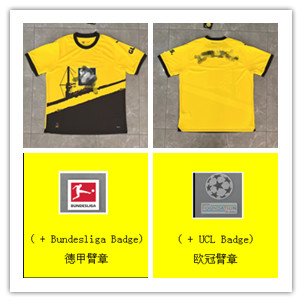 #D.ortmun fans  23-24 home jersey【ID：602082925】S-4XL 男装 T恤 原图主图