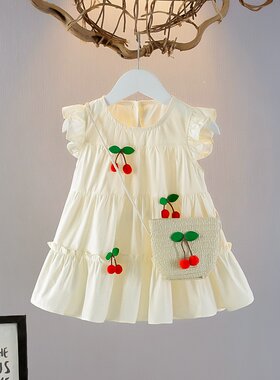 女童连衣裙夏季棉布裙子女宝宝