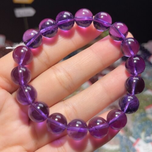 NO.3005天然紫水晶手链10.3mm29.3g