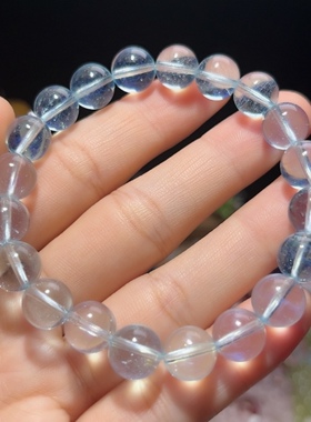 No.3021天然海蓝宝手链10mm29.3g