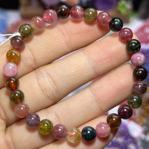 NO.5829天然碧玺手链6.5mm12.2g