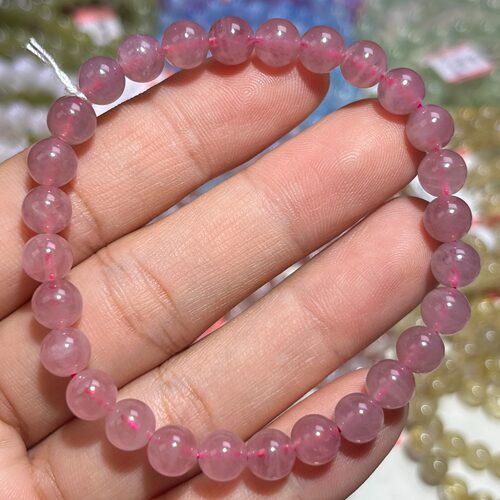 NO.3668天然马粉手链6.7mm11.8g