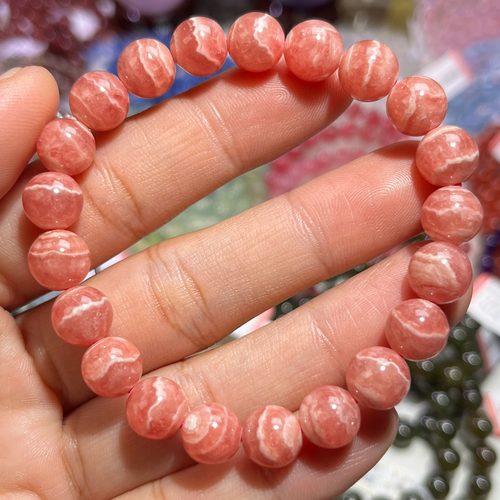 NO.3066天然红纹石手链9mm30.5g