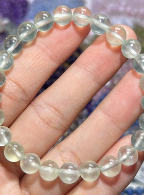 NO.5096天然绿葡萄石手链7.5mm16.9g