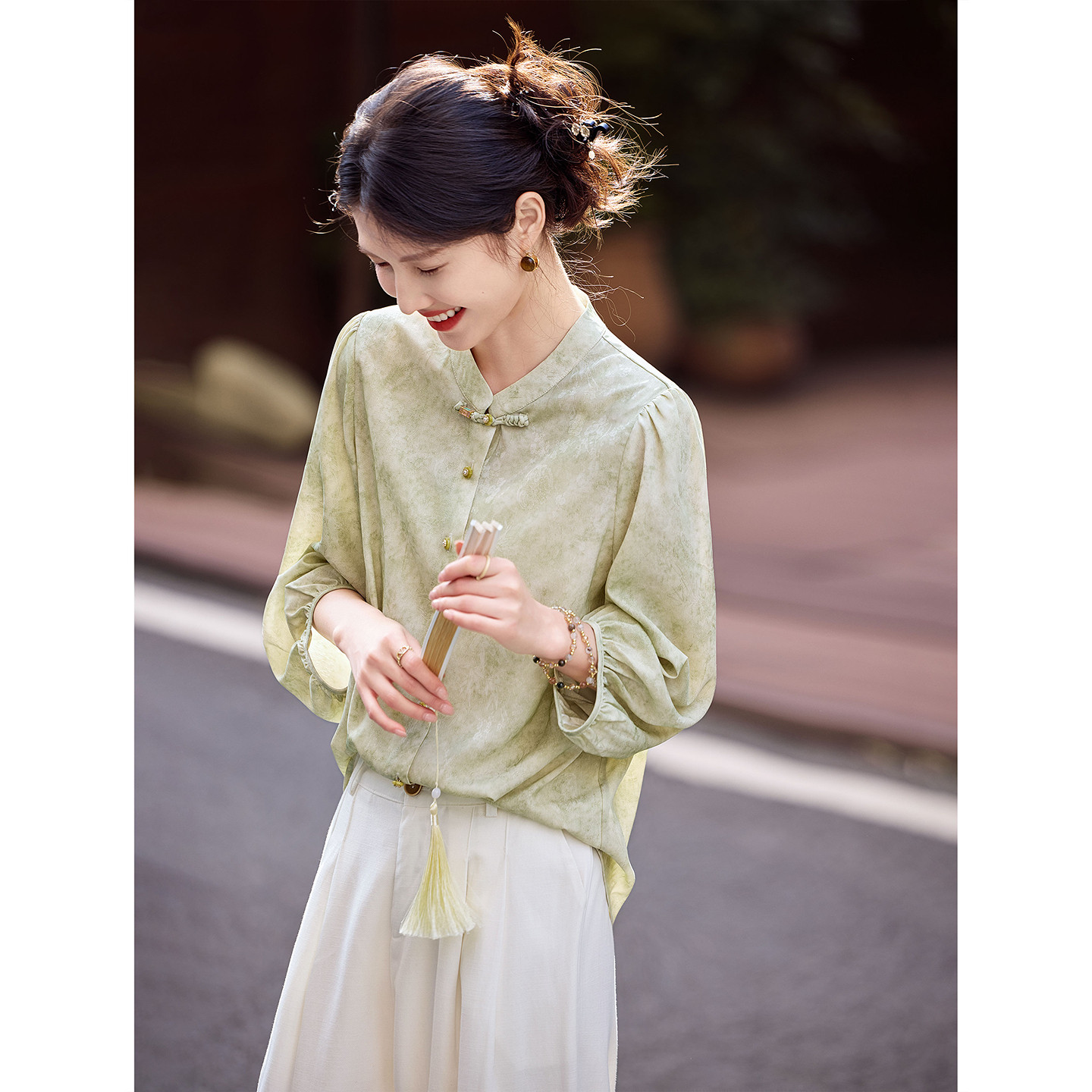 2026年春季新款长袖衬衫SXCS26011