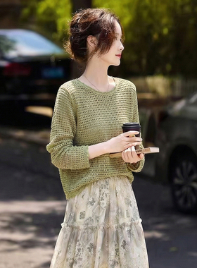 2026年春季新款套头针织衫SXZZS26048