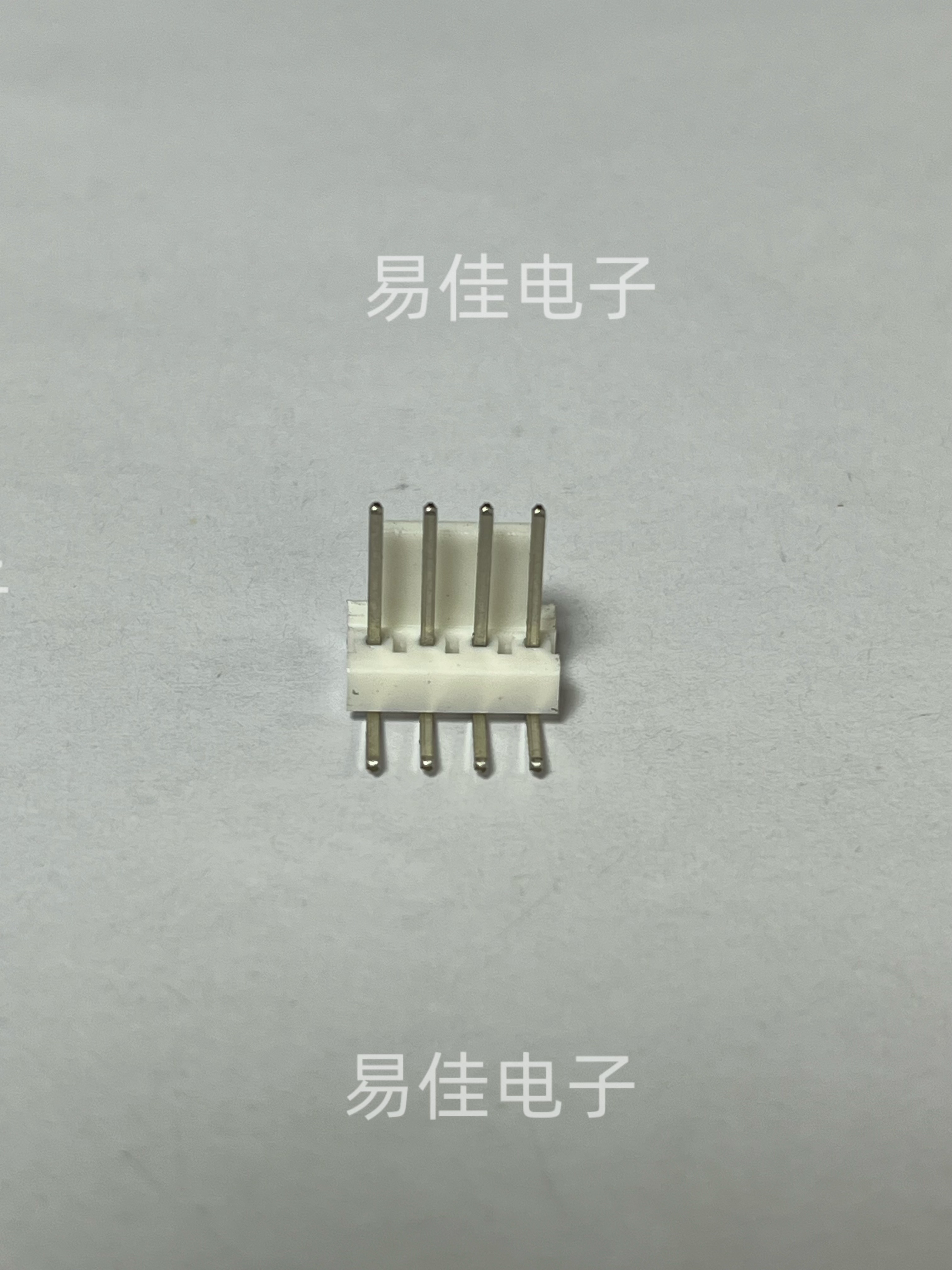 线对板针座 640455-4 弯插,P=2.54mm TE Connectivity(泰科电子)