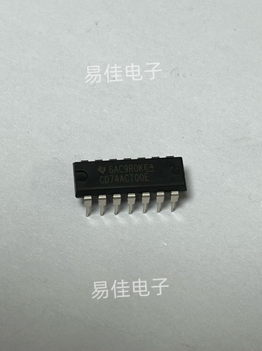 逻辑门 CD74ACT00E PDIP-14 TI