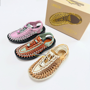 现货 KEEN UNEEK新款女子户外休闲舒适潮搭透气溯溪鞋沙滩鞋拖鞋