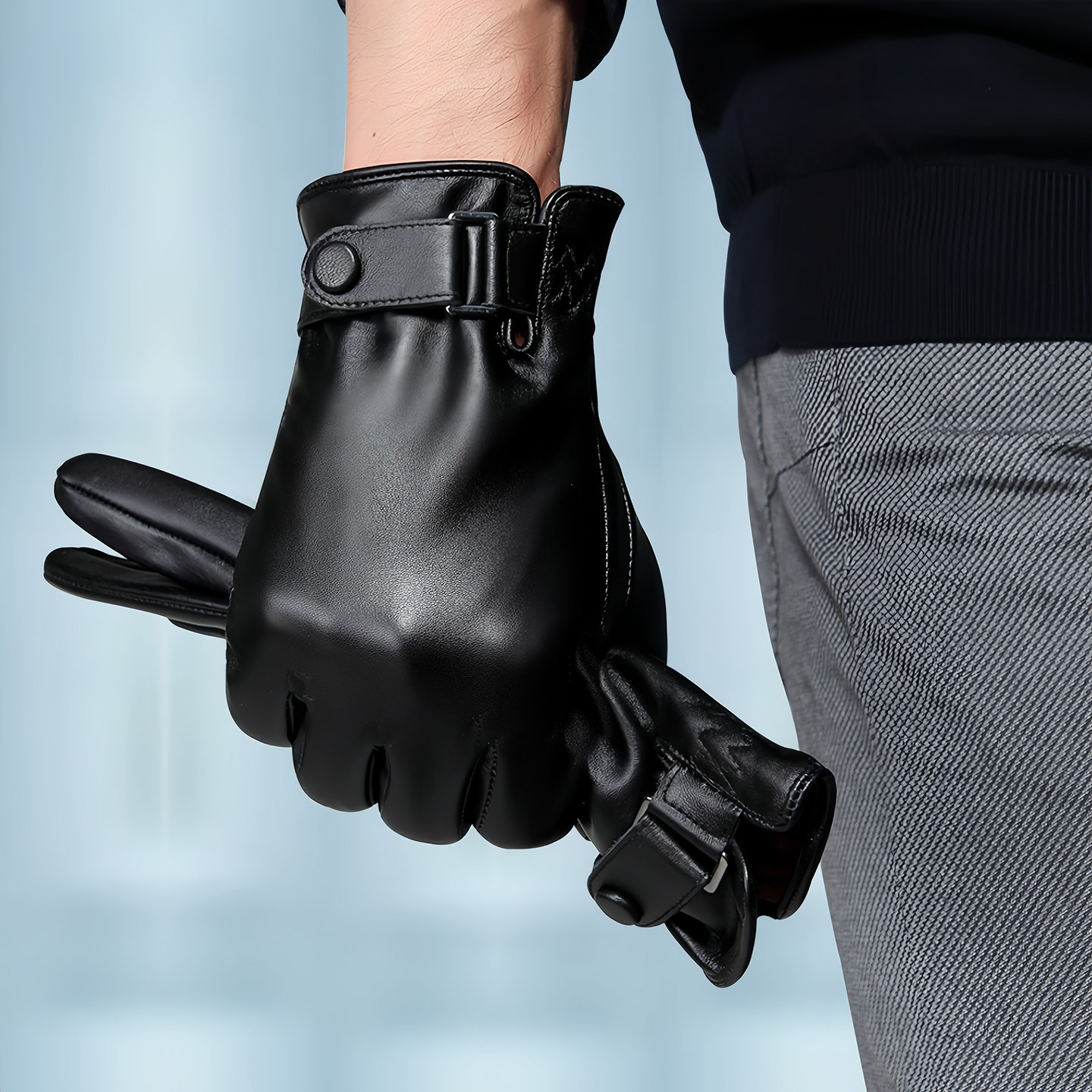 头层皮手套男士加绒加厚保暖骑行摩托车防风触屏纯羊皮真皮冬季秋,服饰配件/皮带/帽子/围巾,手套,淘宝优惠券,粉丝福利购,淘宝优惠卷