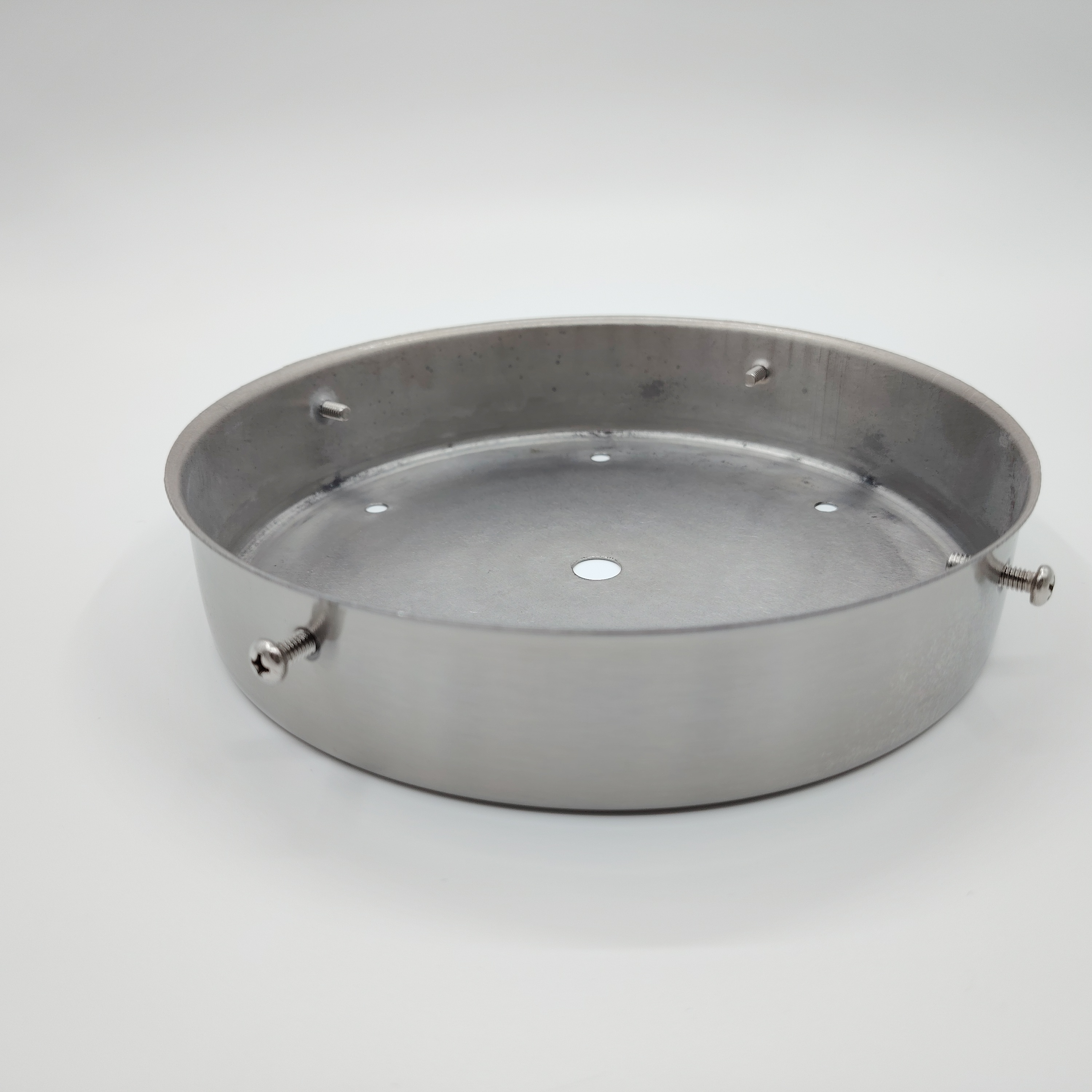 直径150mm不锈钢托盘灯座，适配145mm 140mm 14.5厘米 cm口径球罩