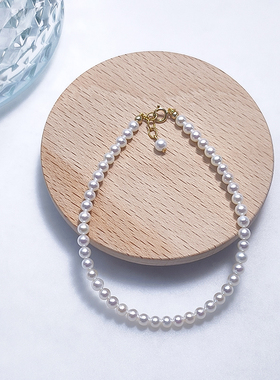 近圆天然淡水小珍珠手链手串