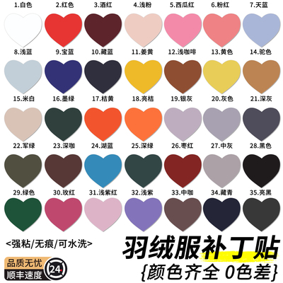 高端羽绒服补丁贴【不粘包退】