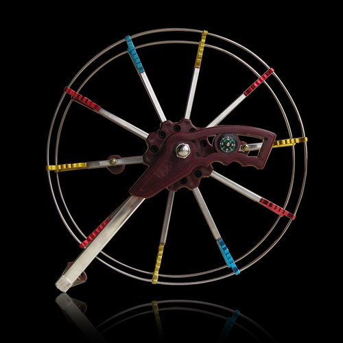 包邮盘鹰轮彩色叉子潍坊风筝