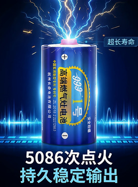 高端燃气灶电池1号电池大电池热水器电池999电池R20P 1.5V