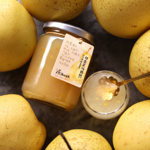 食初味限量冰糖桂花雪梨茶咽痒干咳痰多桂梨糖露秋梨膏