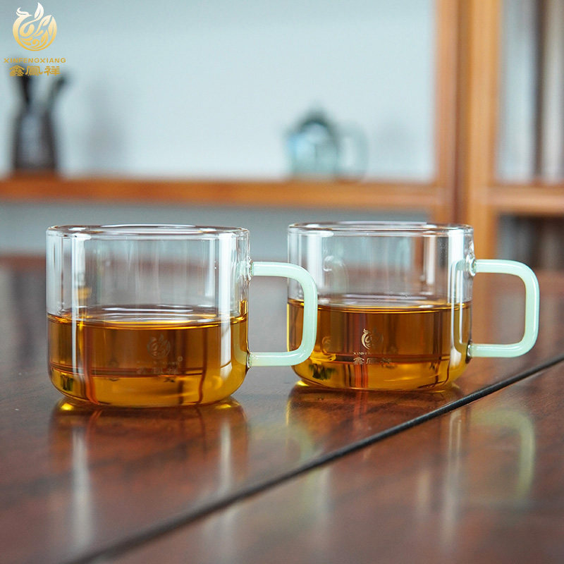 鑫凤祥耐热玻璃小茶杯品杯主人杯图片