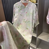 新中式 连衣裙秋2025新款 设计感国风复古提花裙重工刺绣改良旗袍裙